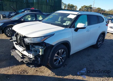 2020 Toyota Highlander Xle from USA, damaged, VIN 5TDGZRBH0LS510748